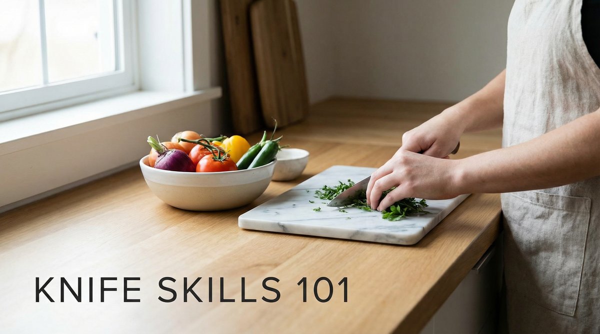 蘑菇视频生活技能-厨房刀工技巧视频教程：从新手到