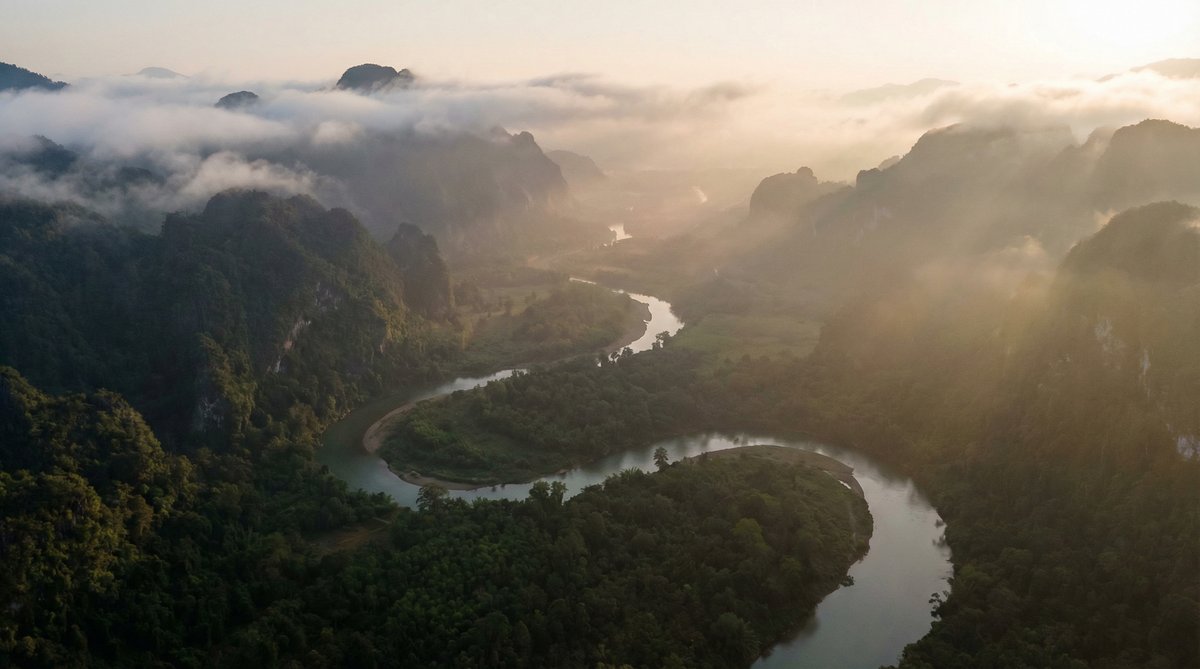 蘑菇视频旅行视频-云南秘境旅行视频记录：无人机航